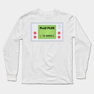 Vegan Gamer Long Sleeve T-Shirt